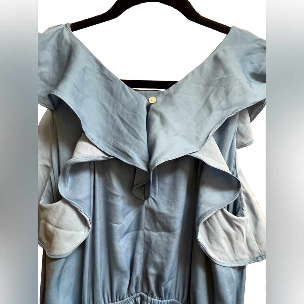 Loft Ruffle Tiered Midi Dress - Picture 11 of 12